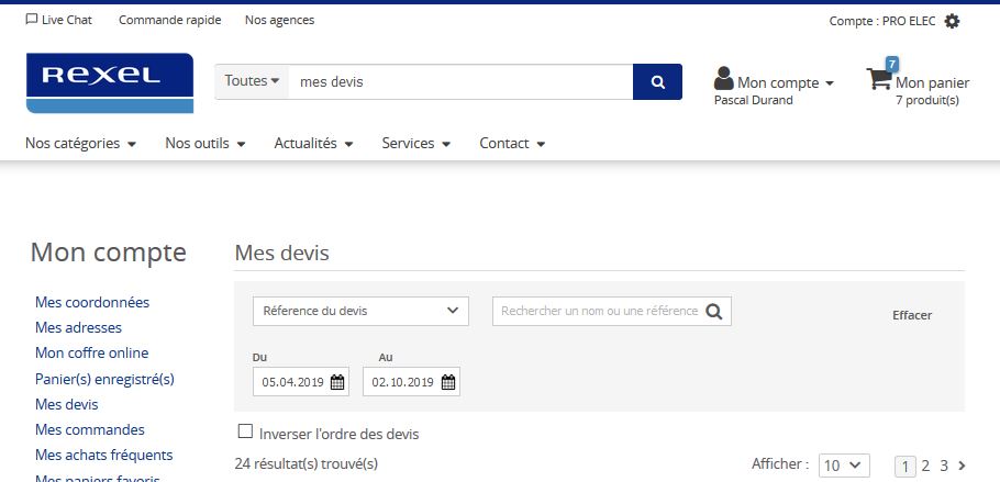 moteur de recherche