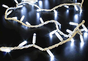 Guirlande 10m blanc