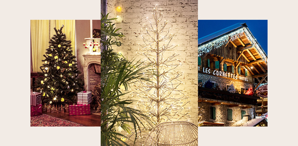 Guirlande Rideaux Sapin Spray