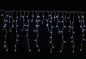 Rideaux stalactite 4,50m