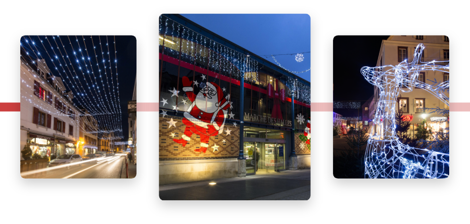 guirlande arche cadeaux