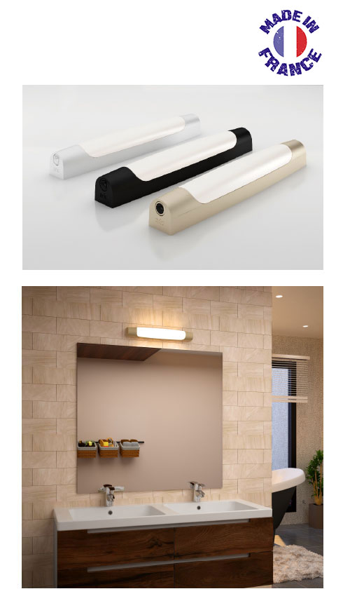 Réglette LED - luminaire de salle de bain - Maud