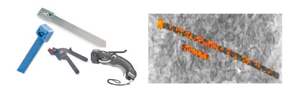 Colliers et accessoires à détection métallique