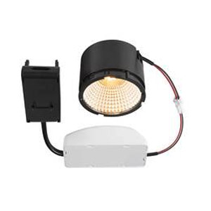 module LED, rond, 2700 K, 60°, PHASE, noir