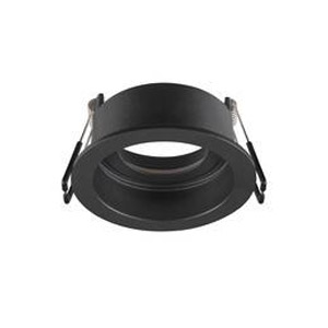 cadre de montage pour plafonnier, enfoncé, D : 8,2 H : 4,4 cm, IP 20, noir