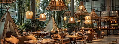 La restauration et boutique