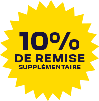 10% de remise supplémentaire