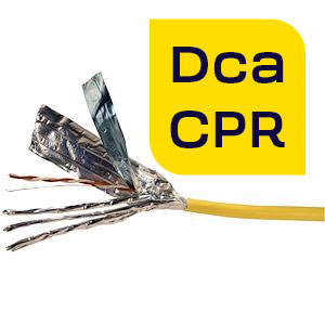 Câble pour réseaux locaux LCS³ catégorie 6A F/FTP 4 paires torsadées - 500m