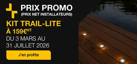 Promo SLV KIT TRAIL-LITE à 159 € HT prix promo net installateurs