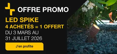Promo SLV LED Spike = 4 ACHETES + 1 OFFERT