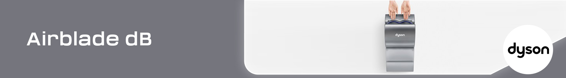 Nouveau séche main airblade dB de Dyson