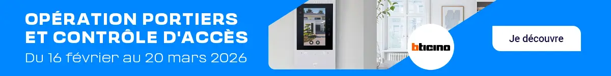 opération portier bticino