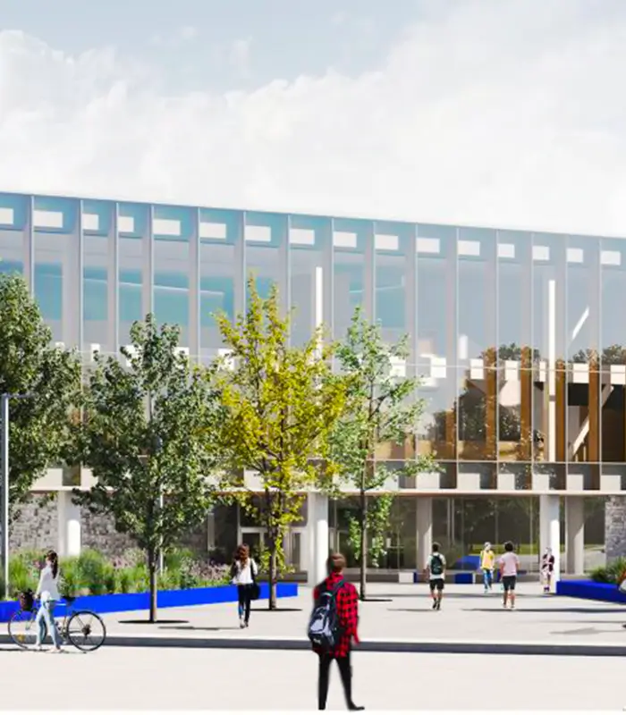 Installation éclairage gymnase Chambly