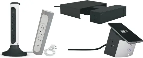 Solutions pour espaces dédiés Legrand : des multiprises conçues pour répondre aux besoins spécifiques de chaque environnement
