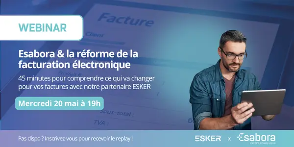 Webinar Facturation Électronique Esabora