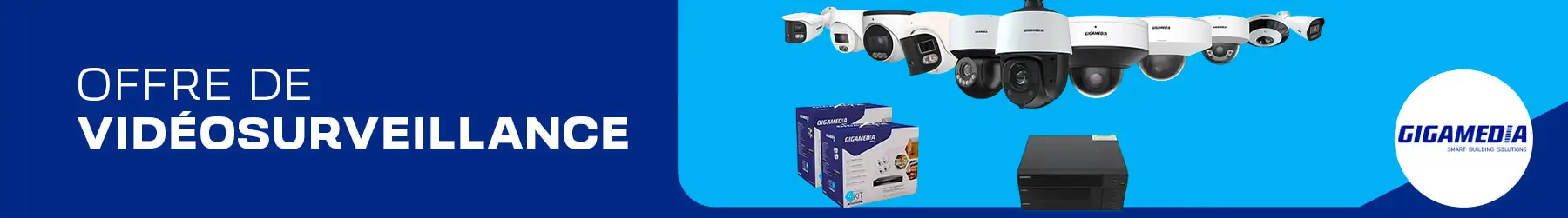 Offre de vidéosurveillance GIGAMEDIA