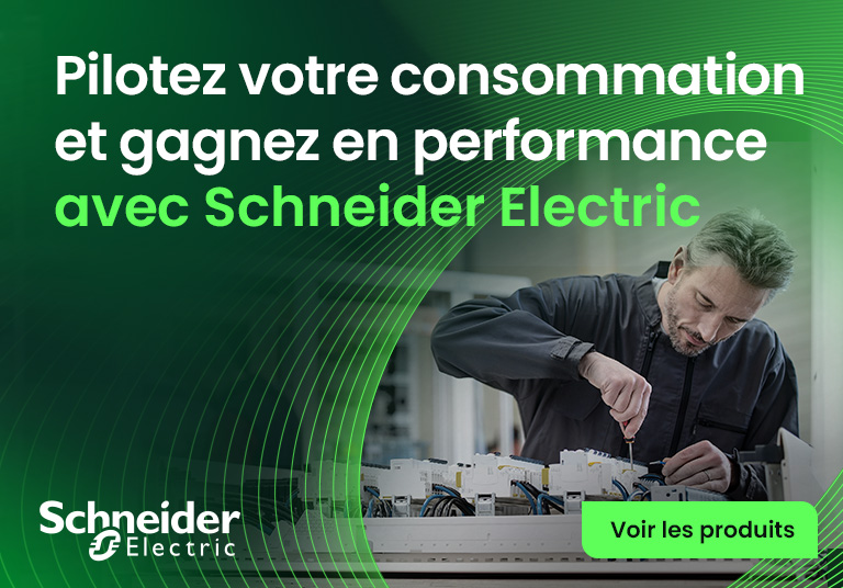Pilotez votre consommation et gagnez en performance avec Schneider Electric