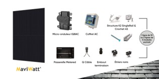 Kit 4,5kWc ardoise